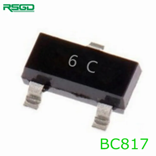 Производитель IC Диод Триод MOSFET транзисторы BC817 СОТ-23 bc817 6cw 6c 40 smd bc817 BC817-40 BC817DPN СОП SMD DIP-247 263