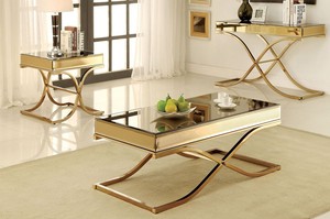 เฟอร์นิเจอร์ที่ทันสมัยหรูหราโต๊ะกาแฟมิเรอร์/โต๊ะข้าง - Product Image 2