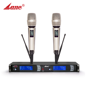 Para Lane BKM807 micrófono de mano profesional 200 metros PLL UHF inalámbrico Cancelación de ruido Construcción de Metal - Product Image 5