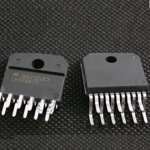 วงจรขยายสัญญาณเสียง LM3886TF IC,วงจรขยายสัญญาณเสียง LM3886เครื่องขยายเสียง LM3886T IC 68W TO-220 ZIP11ของแท้ใหม่