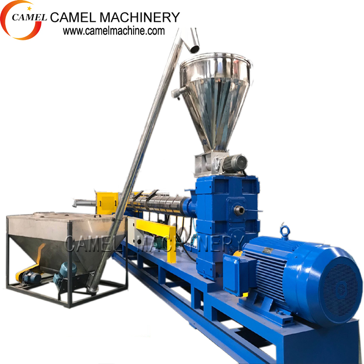 Двухступенчатый экструдер ПВХ pe hdpe ldpe, гранулирующая линия, пластиковый гранулятор
