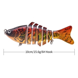 <span class=keywords><strong>Esche</strong></span> da <span class=keywords><strong>Pesca</strong></span> All'Ingrosso, Esca Articolata 10cm 15.6g per <span class=keywords><strong>Luccio</strong></span> e <span class=keywords><strong>Pesca</strong></span> in Acqua Salata - Product Image 5