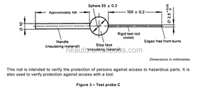 Sonde de test IPX IEC60529 - Product Image 5