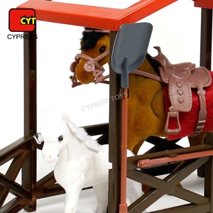 Caballerizas de Juguete para Niños, Granja de Animales de Juguete, Caballo de Juguete - Product Image 3