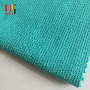 Shaoxing al por mayor brazalete 2*2 tela de costilla de algodón - Product Image 5