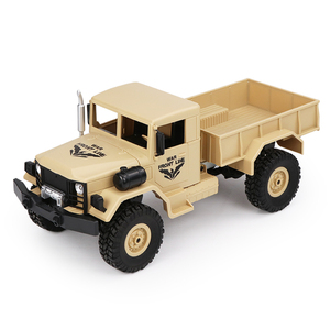 Auto RC JJRC Q62 Q63 1:16 del 2019, Fuoristrada <span class=keywords><strong>Militare</strong></span> 2.4G 4WD con Luci Anteriori, Capacità di Carico 500g, Pickup RC, Giocattoli per Bambini - Product Image 1