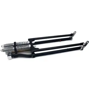 Motorcycle Springer Fork Motorcycle Springer Front Forks Black Fits Harley Davidson