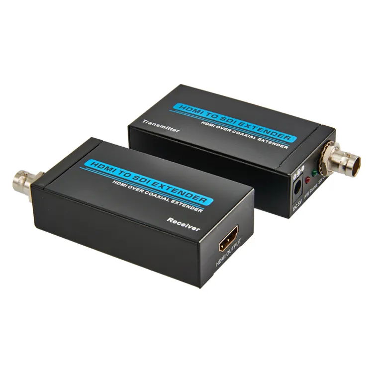 Kuyia Hdmi Naar Sdi Extender 100 M Via Coax Extender/Hdmi Over Coaxiale Extender