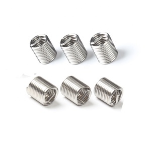 M3,M4,M5 Thép Không Gỉ Màu Tự Nhiên 1.5D Loại Xoắn Ốc Vít Chủ Đề Chèn Cho Các Bộ Phận Kim Loại - Product Image 1