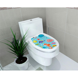 All'ingrosso a buon mercato 3D stampato sedile del water adesivo in PVC materiale decorazione per la casa <span class=keywords><strong>accessori</strong></span> per il <span class=keywords><strong>bagno</strong></span> impermeabile - Product Image 3