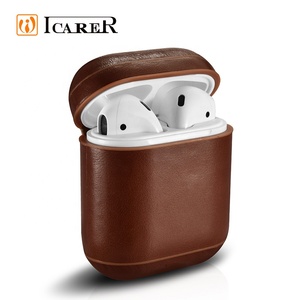 ICARER Fundas protectoras para los Airpods caso de cuero proveedor de Airpods caso de carga - Product Image 2