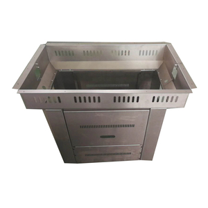 Customized Korean <strong>Barbecue</strong> Grill <strong>Table</strong> Hot Pot <strong>Table</strong> Restaurant <strong>Tables</strong> - Product Image 5