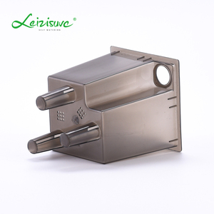 Leizisure Office Table Plastic Mini Small Tall Square Maceta para plantas con autorretrato, Macetero, Maceta - Product Image 5