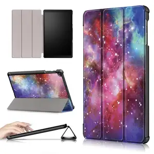 Ультра тонкий кожаный чехол для Samsung galaxy Tab A 10,1 2019 SM-T510 T515 Tablet крышка для Samsung galaxy TabA 10,1 крышка
