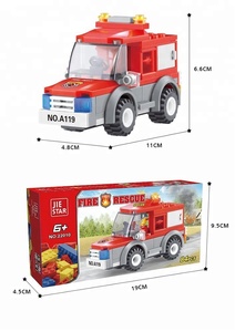 Plastic fire intellect toy bricks building blocks toys with 84 unids Assembly - Product Image 5
