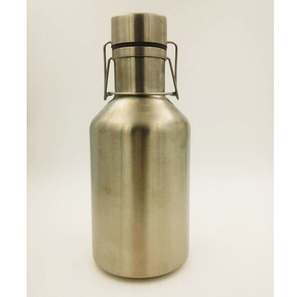 <span class=keywords><strong>Bar</strong></span> de doble pared 1L 32 oz 2L 64 oz cobre gruñones growler cerveza de <span class=keywords><strong>barril</strong></span> los contenedores de cerveza para venta de botellas - Product Image 1
