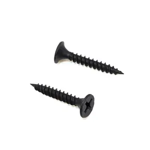 黑色喇叭头干墙螺丝尺寸3.5毫米干墙螺丝厂家厂家价格最优惠