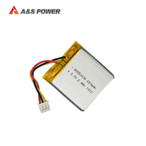 UL1642 553436 리튬 이온 폴리머 배터리 <span class=keywords><strong>3.7v</strong></span> <span class=keywords><strong>650mah</strong></span> <span class=keywords><strong>lipo</strong></span> 충전식 리튬 배터리 전원 은행 - Product Image 3