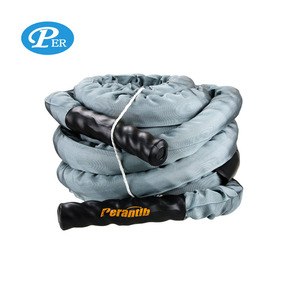High Quality Gym Battle Power Training Sport <strong>Exercises</strong> Battle <strong>Rope</strong> 100% Poly Dacron Heavy <strong>Exercise</strong> Training <strong>Rope</strong> - Product Image 1