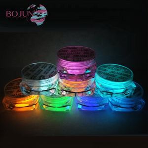 BOJUN Leistungsstarke brillante Nachtleuchtende Pulver Nacht glow in the dark pigment anorganische leuchtenden pulver - Product Image 6