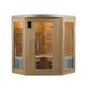 Termurah 2 orang jepang sauna inframerah ruang pijat dengan oksigen ionizer