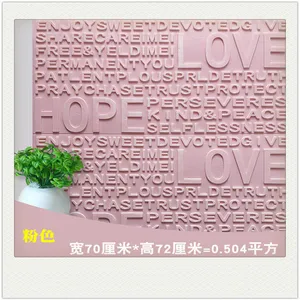 China Supplier High Quality Wallpaper 3d Waterproof 3d Foam Wallpaper Beautiful Girl