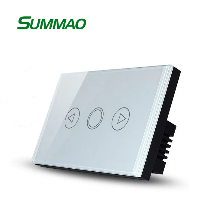 Especial personalizado inteligente inalámbrico de Rf de Control remoto WiFi pared Interruptor táctil para el ventilador y la luz
