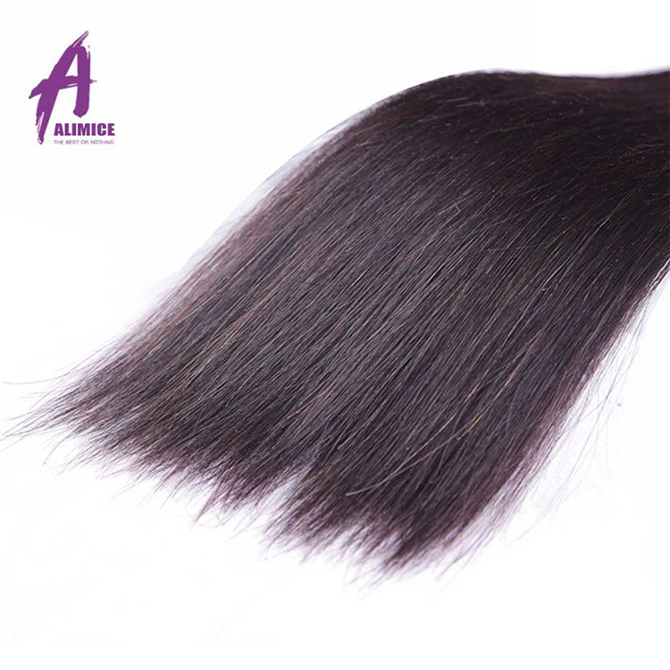 Longue durée Non Transformés Soie Droite Birmane Coudre en armure gros cheveux brésiliens