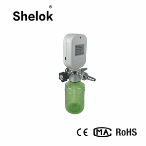 Oxígeno médico inhalador medidor de flujo con humidificador - Product Image 2