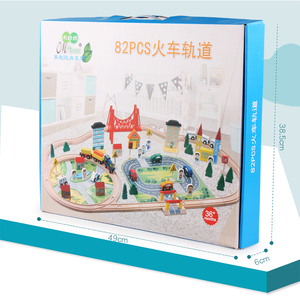 82 PCS niños grandes de conjuntos coche carrera coche juguete de Thomas <span class=keywords><strong>tren</strong></span> de madera <span class=keywords><strong>tren</strong></span> de juguete | <span class=keywords><strong>Tren</strong></span> de juguete - Product Image 3