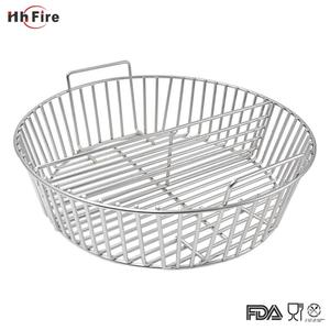 Resistente a la corrosión de barbacoa de acero inoxidable de carbón Ash <span class=keywords><strong>asador</strong></span> cesta encaja para huevo verde grande parrilla - Product Image 2