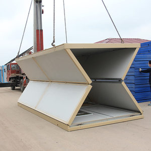 Homsecadas — maison temporaire modulaire 2 chambres à coucher, Structure en acier, conteneur Portable pour salle de réunion - Product Image 5
