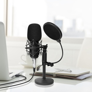 2019 streaming micro karaoké <span class=keywords><strong>microphone</strong></span> d'enregistrement avec <span class=keywords><strong>pied</strong></span> de micro - Product Image 4