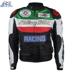 chaqueta moto protector traje de motocicleta de carreras de cuero de la motocicleta hombres ropa