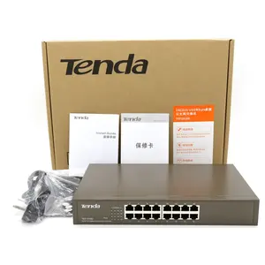 Tenda TEF1016D 16-Puerto de 10/100 Mbps inteligente de red ethernet router de sobremesa interruptor