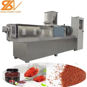 Automatic Floating fish feed pellet extruder