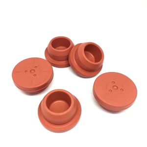 32mm Butyl Rubber Medical <strong>Stopper</strong> for Infusion Glass Bottles/Vials for Medical Closures - Product Image 1