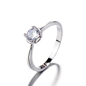 Di alta Qualità Ultime Pure 925 Sterling <span class=keywords><strong>Silver</strong></span> <span class=keywords><strong>Ring</strong></span> di Un Anello di Nozze di Pietra Disegni - Product Image 3