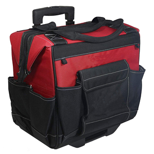 Large Capacity 18 In. Wheeled <strong>Tool</strong> <strong>Bag</strong> Trolley,Waterproof 600 Denier <strong>Rolling</strong> <strong>Tool</strong> <strong>Bag</strong> With Telescoping Handle - Product Image 2