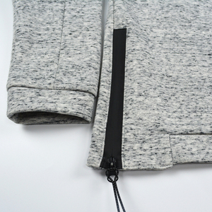 Efecto de nieve de la tela otoño hombre panel dividido dos impermeable con cremallera de cuello - Product Image 5