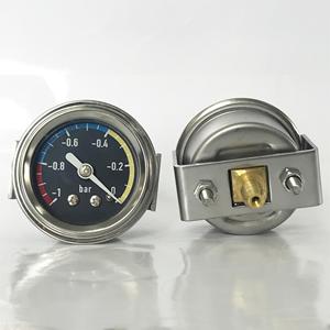 Quay Số Kích Thước 1.5Inch 40Mm-1 Bar Áp Kế Chân Không Với Kẹp Chữ U - Product Image 1