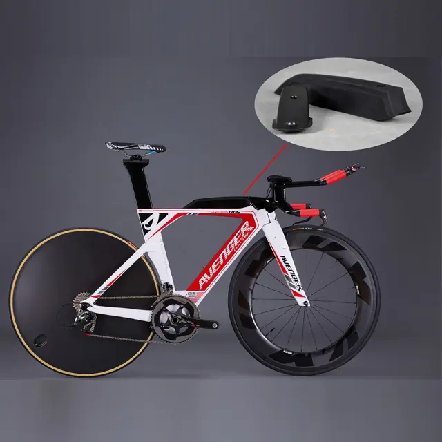 Tam karbon zaman deneme karbon çerçeve yarış TT bisiklet iskeleti ve gidon hongfu bisikletleri FM109-D disk