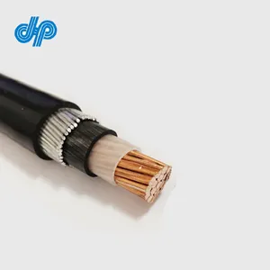 0,6/1,1 kv conductor de cobre XLPE/PVC blindado cable de un solo núcleo 630 sq mm cable