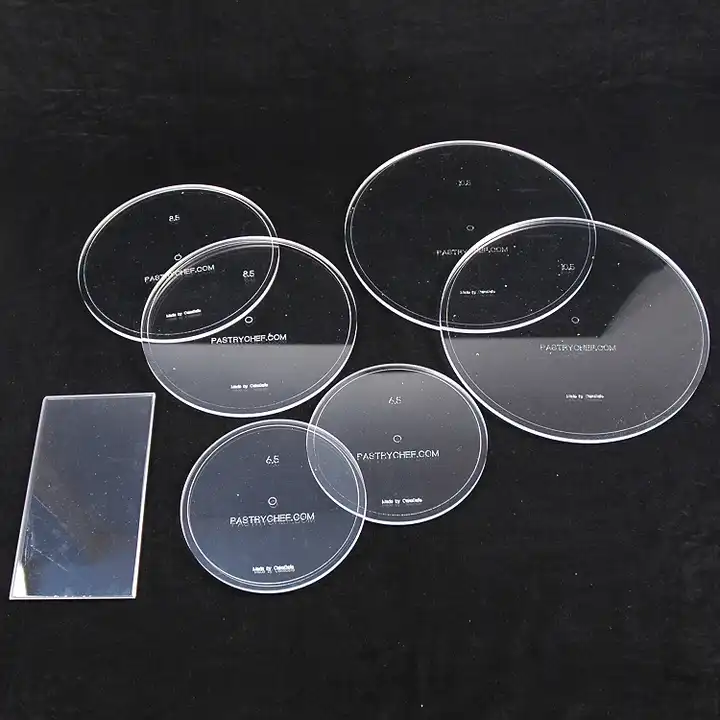 Clear Acrylic Disks, Acrylic Rounds, Laser Cut Acrylic Disks