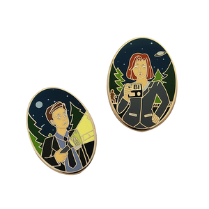 Par los amantes boda imagen Pines de esmalte duro de dibujos animados - Product Image 1