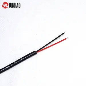 Kabel Listrik Fep 0.3 Sq Mm, Kabel Listrik 22 Gauge 2 Core 0.3Mm, Kabel Fep Merah Hitam untuk Lampu Jalan