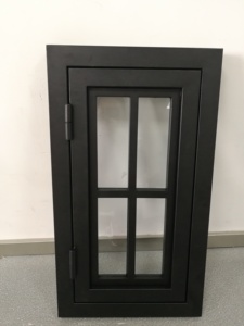 Dernière conception de fenêtre en acier bon marché et grille de fenêtre en fer de couleur noire, conception de grille de fenêtre en fer moderne pour la maison - Product Image 2