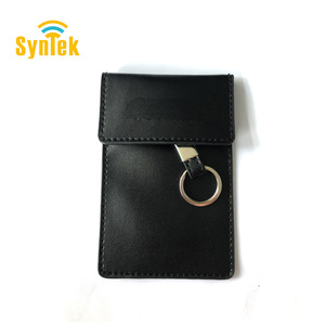 Clé de Voiture En Cuir véritable de Dresseur de Signal, <span class=keywords><strong>Faraday</strong></span> Clé Bloquant Sac <span class=keywords><strong>Pochette</strong></span> - Product Image 4