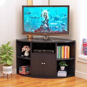 Mueble de Salón Más Vendido en 2022, Estante Esquinero para <span class=keywords><strong>TV</strong></span> de Madera, Mini Mueble de MDF con Tablero de Partículas Triangular - Product Image 5
