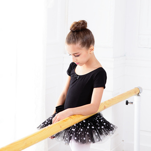 Manga corta sin respaldo bailarina ropa Leotardos de Ballet <span class=keywords><strong>con</strong></span> <span class=keywords><strong>Tutu</strong></span> falda - Product Image 2